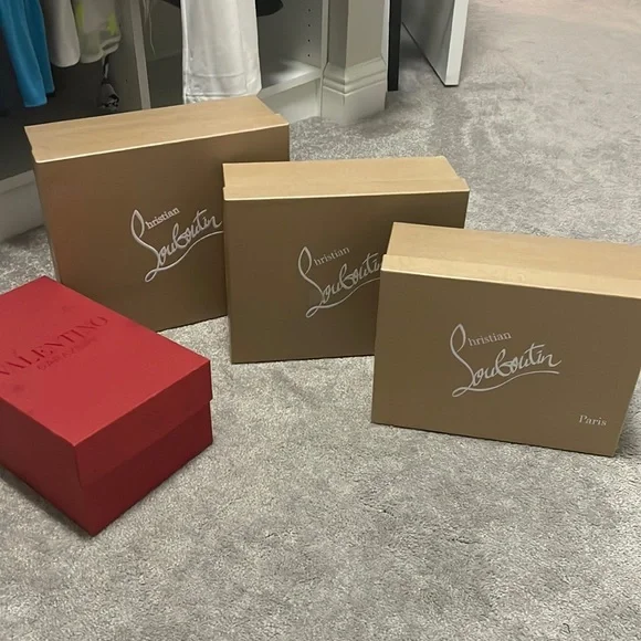 Christian Louboutin Shoes 3 Christian Loubiton Valentino Box